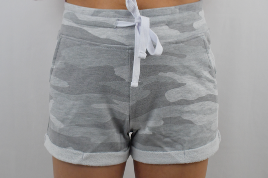 Cozy In Camo Shorts
