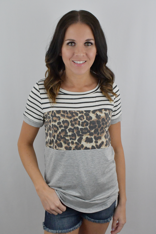 Living Wild Leopard Top