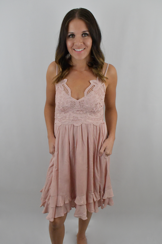 You're Making Me Blush Dress