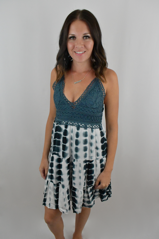 Chasing Dreams Tie Dye Dress
