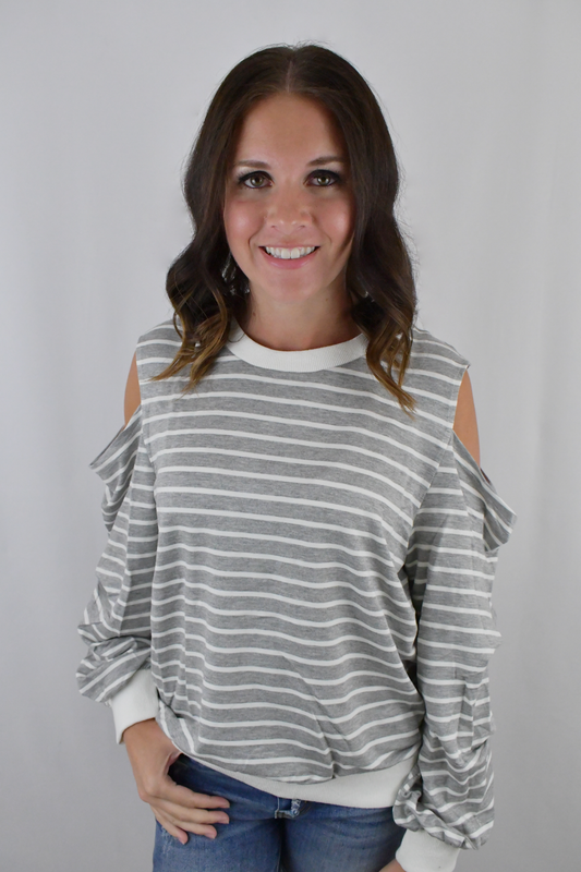 Close To You Striped Top