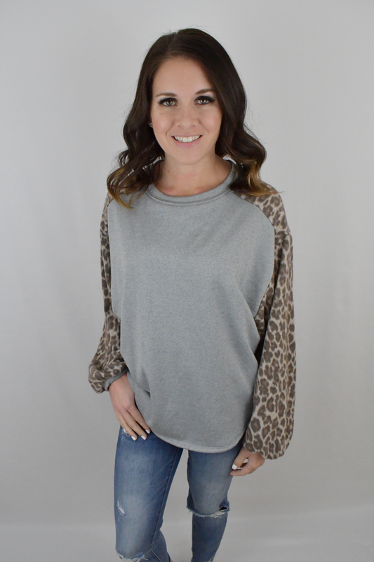 Run To You Leopard Top