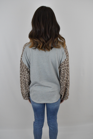 Run To You Leopard Top