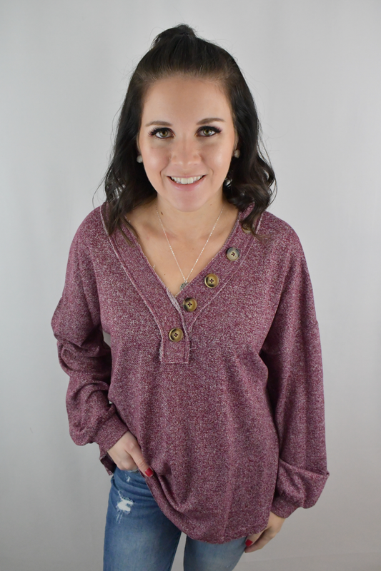 Simply Beautiful Plum Top