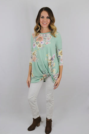 Spring is Coming Floral Top