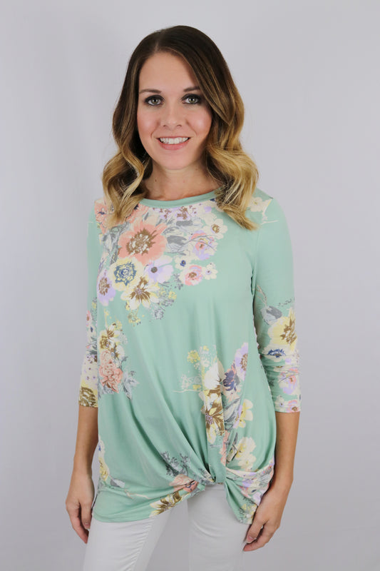 Spring is Coming Floral Top