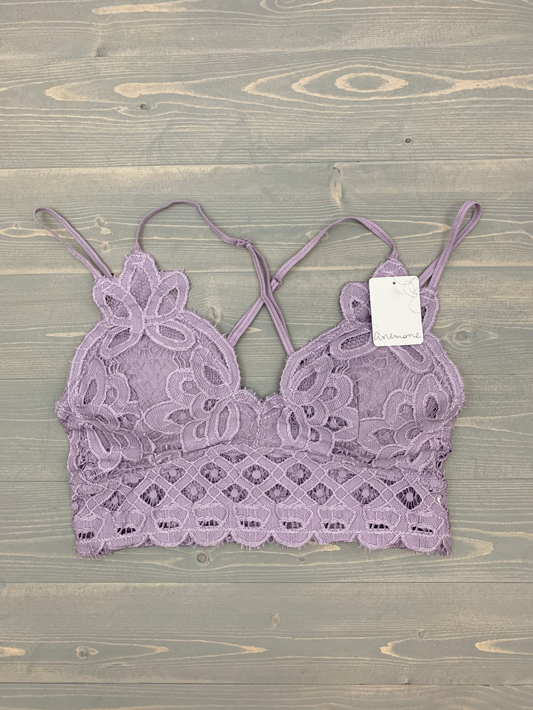 You're So Gorgeous Bralette-Purple
