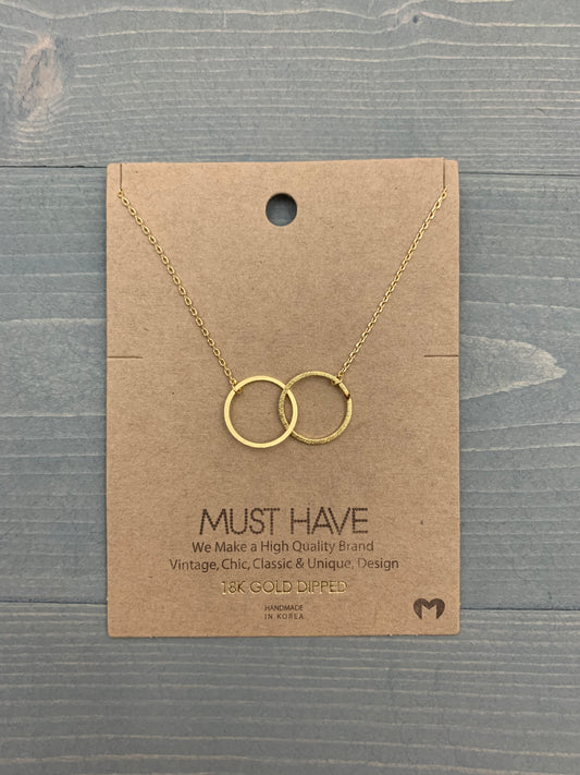 Circle Link Necklace