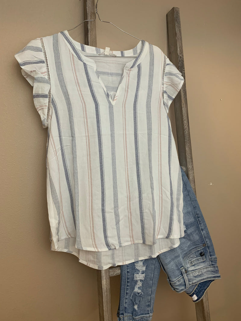 Beautiful Day Stripe Top