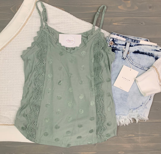 The Way You Look At Me Sage Cami