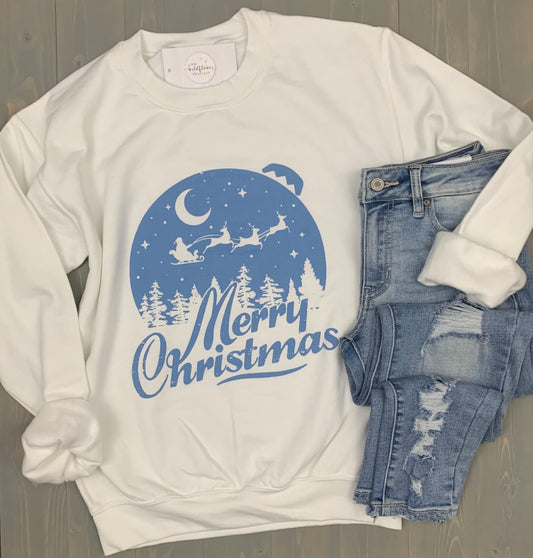 Merry Christmas Graphic Sweatshirt