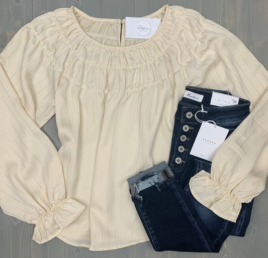 Let's Cheers Champagne Top