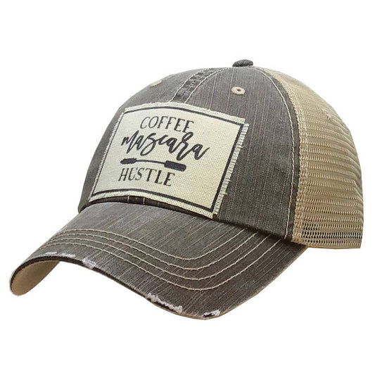 Coffee Mascara Hustle Ball Cap